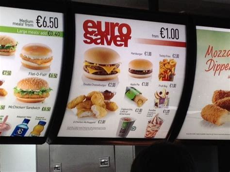 Competitive Environment: The introduction of the Euro Saver Menu in the ...