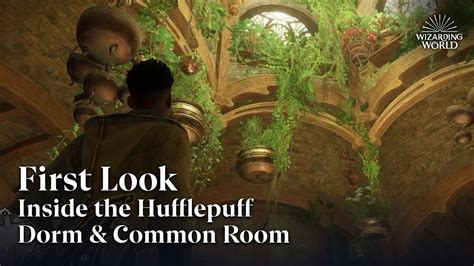 First Look Inside the Hufflepuff Dorm Room | Hogwarts Legacy Gameplay ...