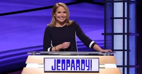 'Jeopardy!' Fans React To Katie Couric's Guest Host Debut