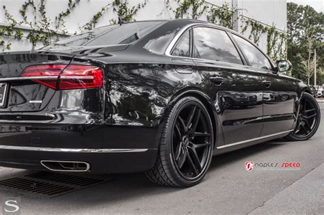 Audi A8 Black - amazing photo gallery, some information and specifications, as well as users ...