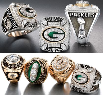 Blurred Vision: Packers Super Bowl Rings