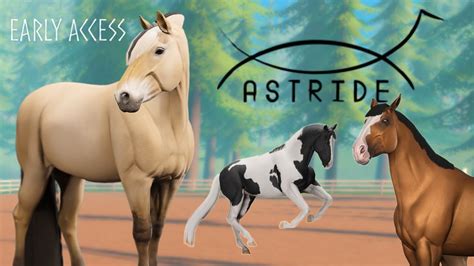 PLAYING ASTRIDE FOR THE FIRST TIME!! **NEW HORSE GAME** [FIRST LOOK AT ...