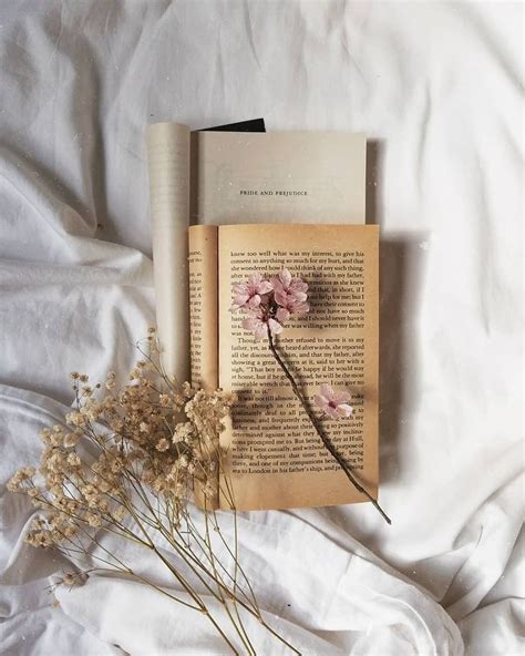 "Pride and Prejudice" by Jane Austen | Books and Flowers | Bookterest Beige Aesthetic, Flower ...