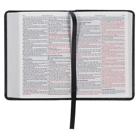 KJV HOLY BIBLE, Mini Pocket Size