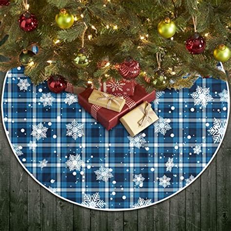 Best White And Blue Tree Skirts For Your Holiday Decor