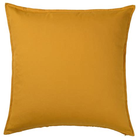 GURLI Housse de coussin, jaune doré, 65x65 cm - IKEA