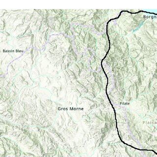 Map of Haiti: Surveyed Population-2010-2011.... | Download Scientific Diagram