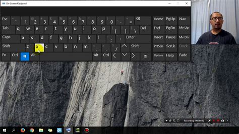 Keyboard Shortcut for shutting down Windows 10 - YouTube