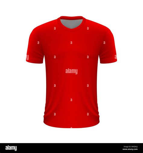 Blank soccer shirt , jersey template for football kit. Vector illustration Stock Vector Image ...