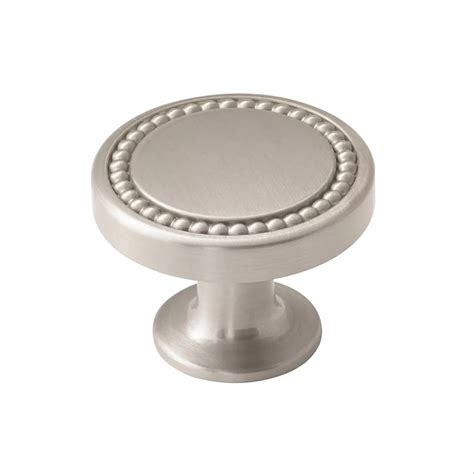 Amerock Carolyne 1-3/8 Inch (35mm) DIA Knob - Polished Nickel | The Home Depot Canada