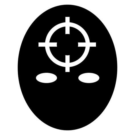 Headshot icon, SVG and PNG | Game-icons.net