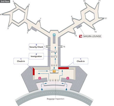 Naia Airport Map