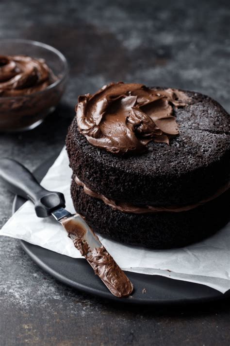 Ultimate Chocolate Cake with Fudge Frosting | Love and Olive Oil