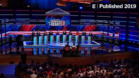 Why the Democratic Debates Are Starting to Feel Like a Reality Show - The New York Times