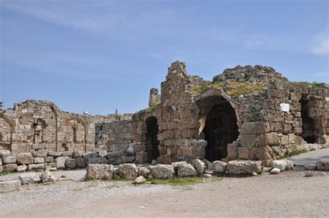 Ruins At Side Turkey Stock Photo - Download Image Now - iStock