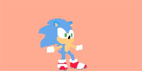 Pixilart - Sonic drowning sprite by Sonicyx99