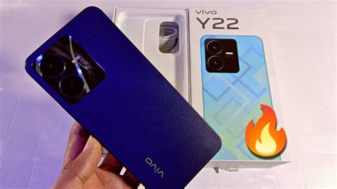 Vivo Y22 Starlite Blue Unboxing, First Impression !! 🔥 Vivo Y22 Price, Camera, Design Omg Killer ...