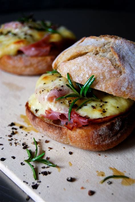 A hearty Raclette, Ham and Rosemary Sandwich — Meike Peters | eat in my ...