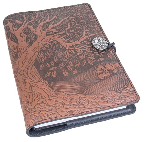 Amazon.com : Genuine Leather Refillable Journal Cover + Hardbound Blank Insert | 6x9 Inches ...