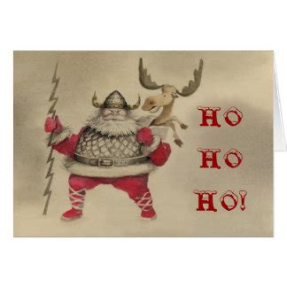 Viking Christmas Cards | Zazzle