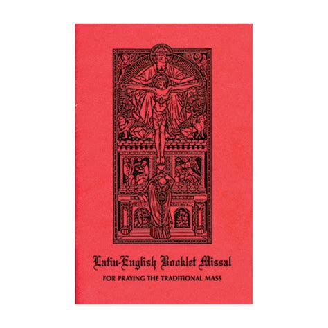 Latin-English Tridentine Mass Missal: Available Online | Leaflet Missal