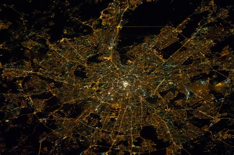 Moscow, Russia at Night (NASA, International Space Station… | Flickr