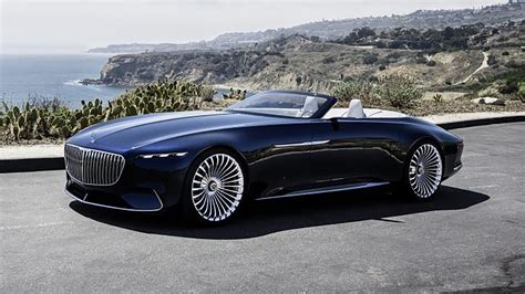 Mercedes-Maybach Vision 6 Cabriolet, il lusso elettrico di domani