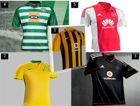 South African PSL's 5 most appealing football jersey's - Diski 365