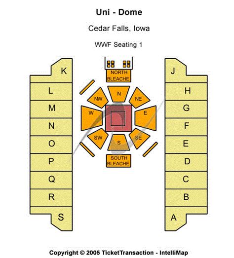 Uni-Dome Seating Chart | Uni-Dome Event Tickets & Schedule