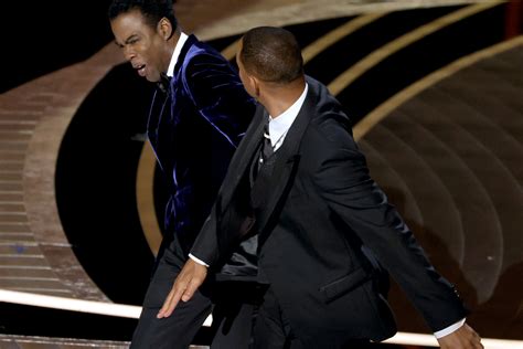 Will Smith Slaps Chris Rock in Most Shocking Oscars Moment in History ...