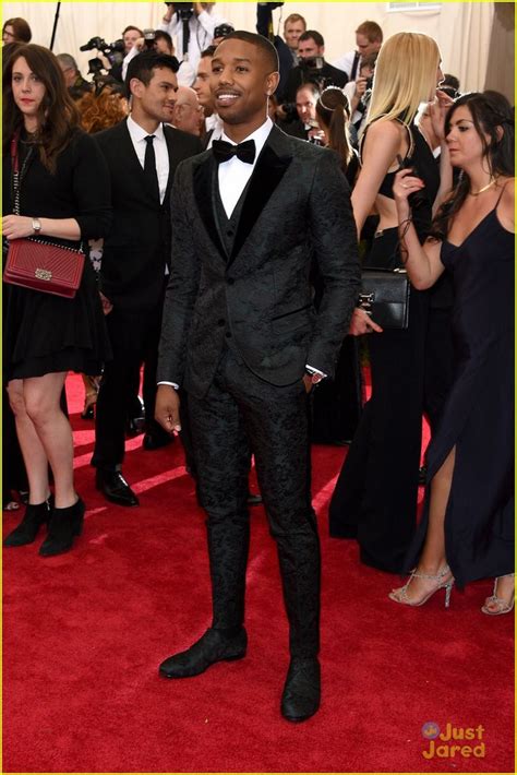 Michael B. Jordan at the 2015 Met Gala. Cool suit. | Michael b jordan, Met gala looks, Best ...