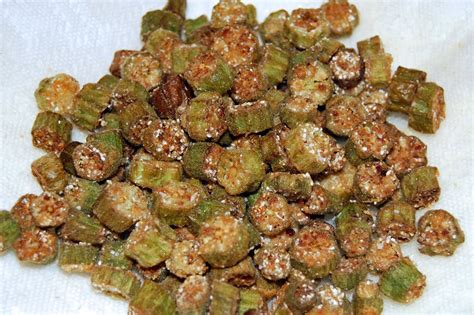 Southern Lady's Recipes: Fried Okra