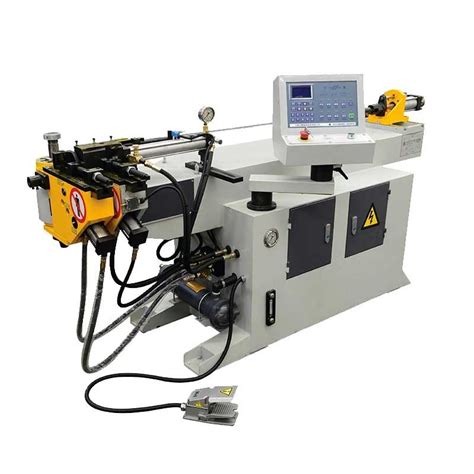 Full Automatic Stainless Steel Tube Bender , Metal Cnc Pipe Bender Low Noise