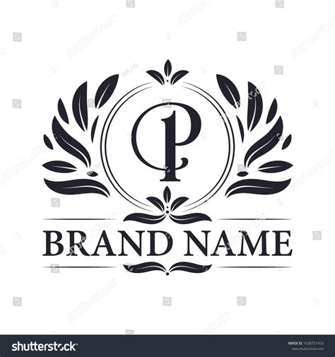 Luxury Logo Design Letter P Logo Stock Vector (Royalty Free) 1638751453 | Shutterstock