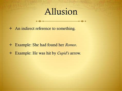 Allusion Examples In Poetry