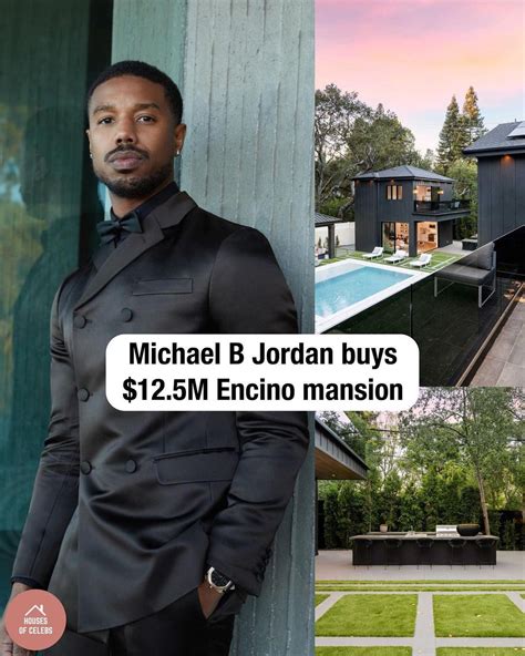 Celebrity Real Estate on Instagram: “Michael B Jordan buys Encino mansion for $12.5 million ...