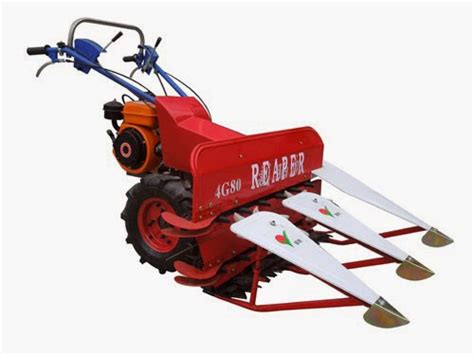 PEMOTONG PADI (RICE REAPER SAAM-4G-80) ~ Santoso Advance Agricultural Machinery