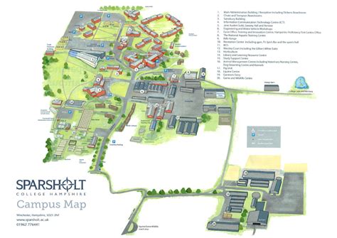 Sparsholt campus map by Sarah Deery - Issuu