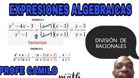 EXPRESIONES ALGEBRAICAS CON RACIONALES SUMADE EXPRESIONES RACIONALES - YouTube