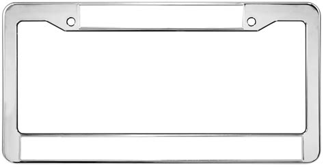 Custom Plastic License Plate Frames - Best License Plate Frames