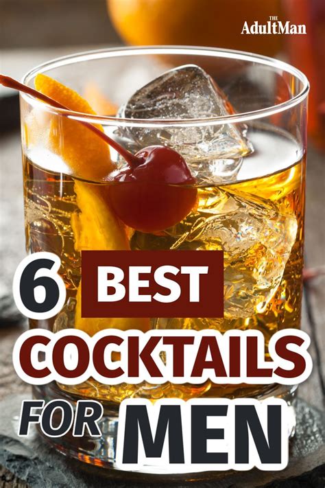 Manly Cocktails: 9 Mixed Drinks Every Man Must Try Once | Cocktail ...