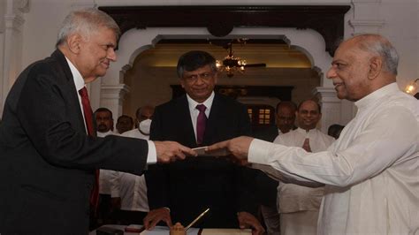 Dinesh Gunawardena sworn in as Sri Lanka Prime Minister - The Hindu