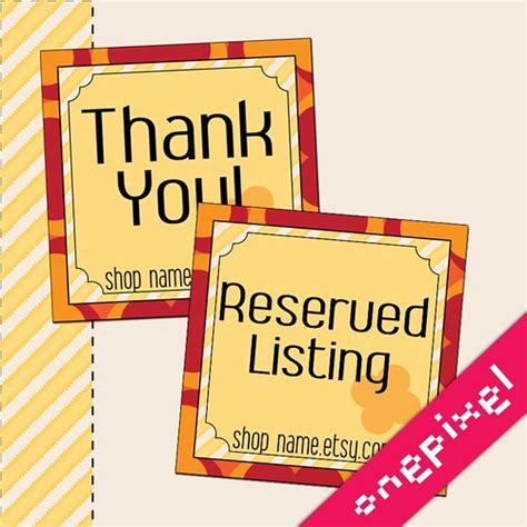 Printable Thank You and Reserved Cards | Need thank you card… | Flickr