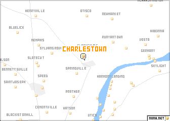 Charlestown (United States - USA) map - nona.net