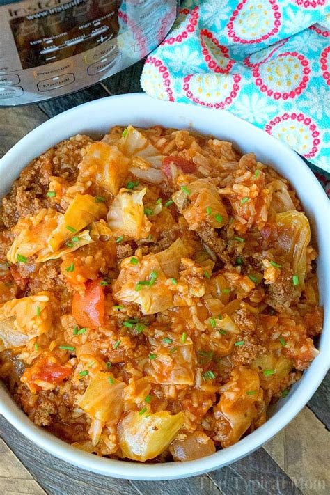 4 Easy Ways to Make Unstuffed Cabbage Casserole [Instant Pot, Crockpot ...