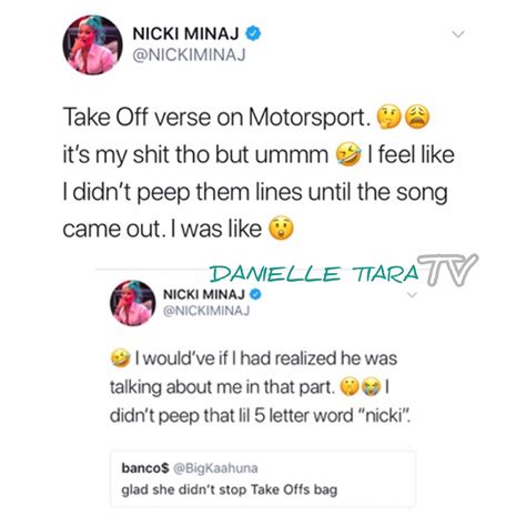 Nicki Minaj BLASTS Migos Rapper TAKEOFF . . . For Having A ...