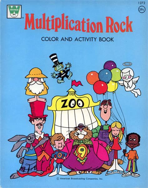 Schoolhouse Rock! Multiplication Rock | Coloring Books at Retro Reprints - The world's largest ...