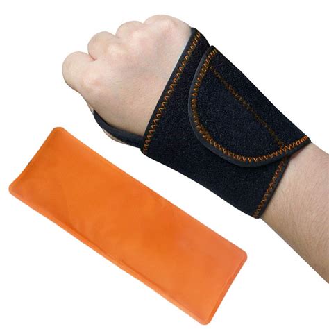 Buy Wrist Ice Packs for Sports Injuries Reusable Gel Hot Cold Pack Wrap for Hand, Cold Compress ...