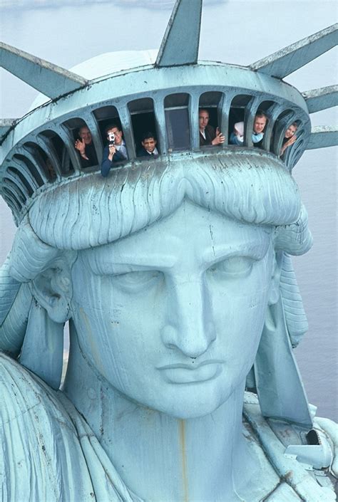 Inside Statue Of Liberty Head