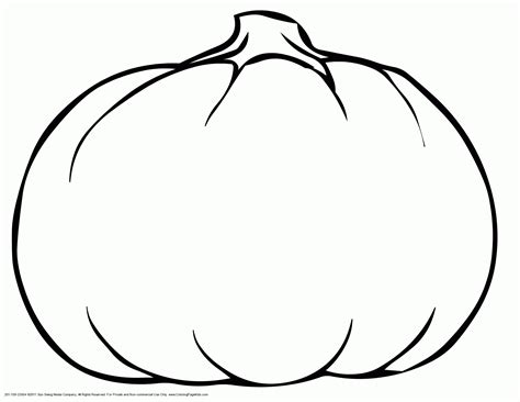 Blank Pumpkin Printable - Customize and Print